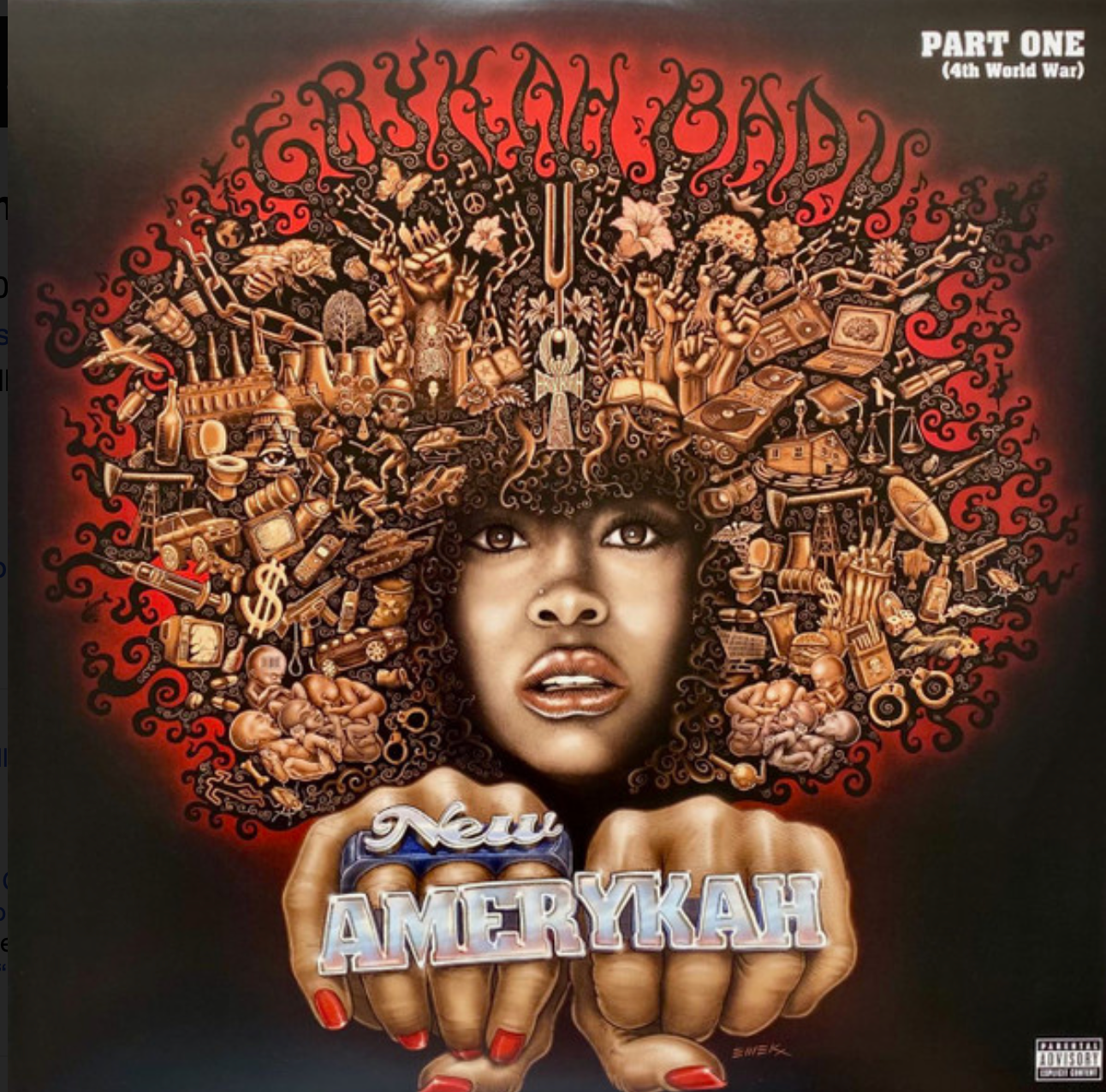 Erykah Badu - New Amerykah: Part One (4th World War) | Motown (00602438283477) Erykah Badu - New Amerykah: Part One (4th World War) | Motown (00602438283477)