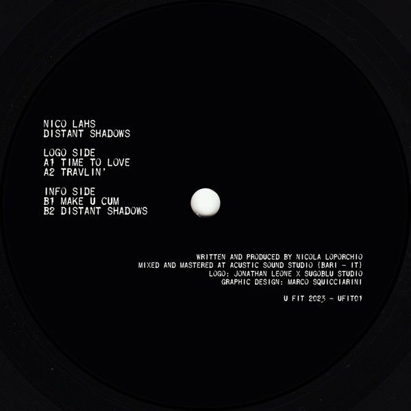 Nico Lahs - Distant Shadows | U FIT (UFIT01) - 2
