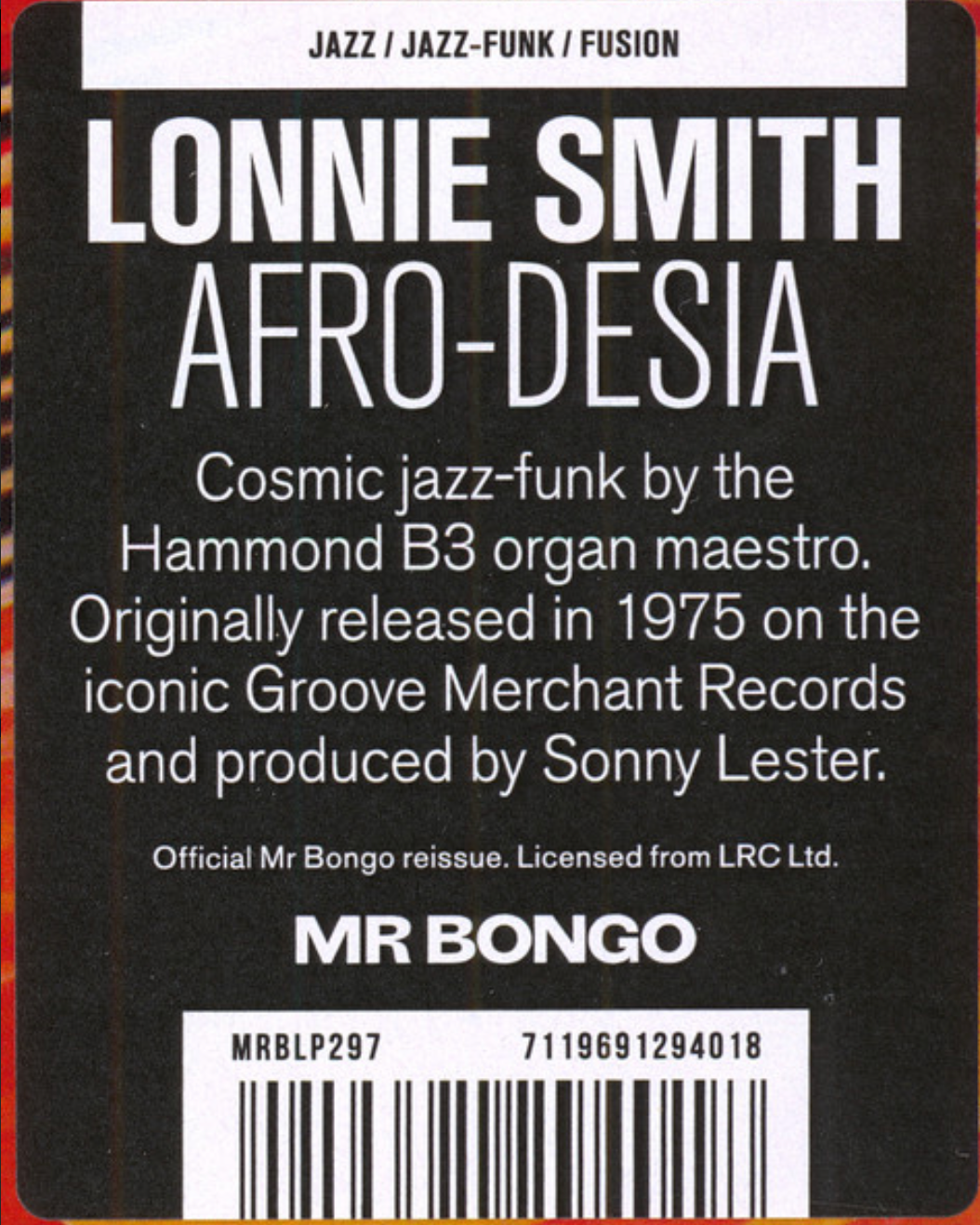 Lonnie Smith - Afro-Desia | Groove Merchant (GM-3308) - 2 Lonnie Smith - Afro-Desia | Groove Merchant (GM-3308) - 2