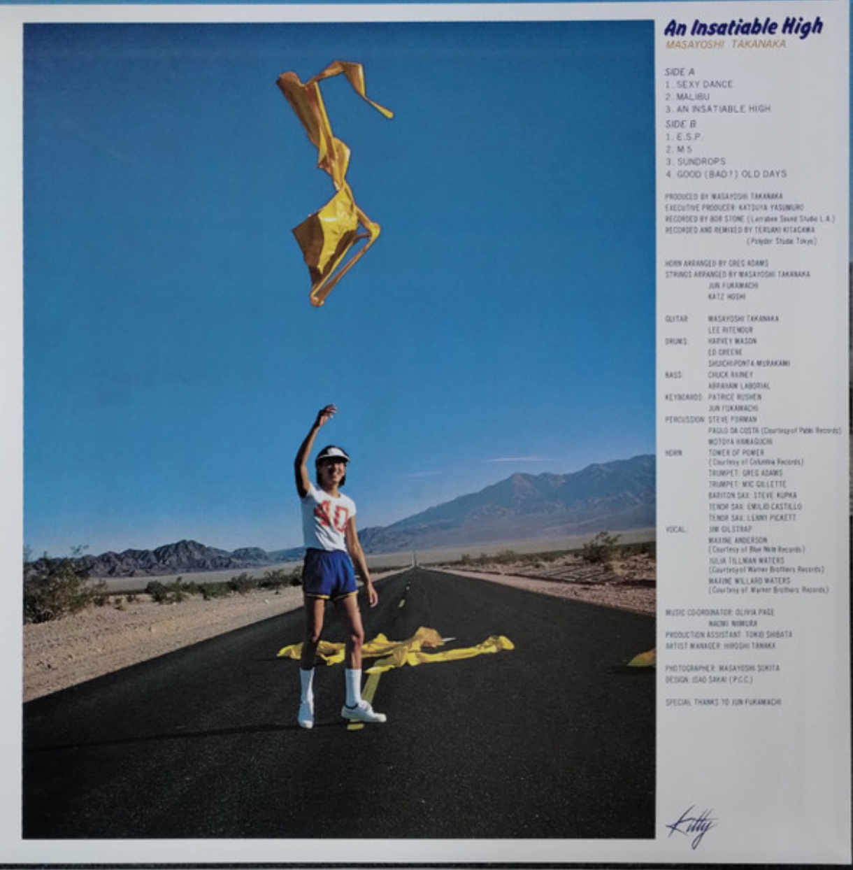 Masayoshi Takanaka = Masayoshi Takanaka - An Insatiable High | Kitty Records (UPJY-9435) - 3 Masayoshi Takanaka = Masayoshi Takanaka - An Insatiable High | Kitty Records (UPJY-9435) - 3