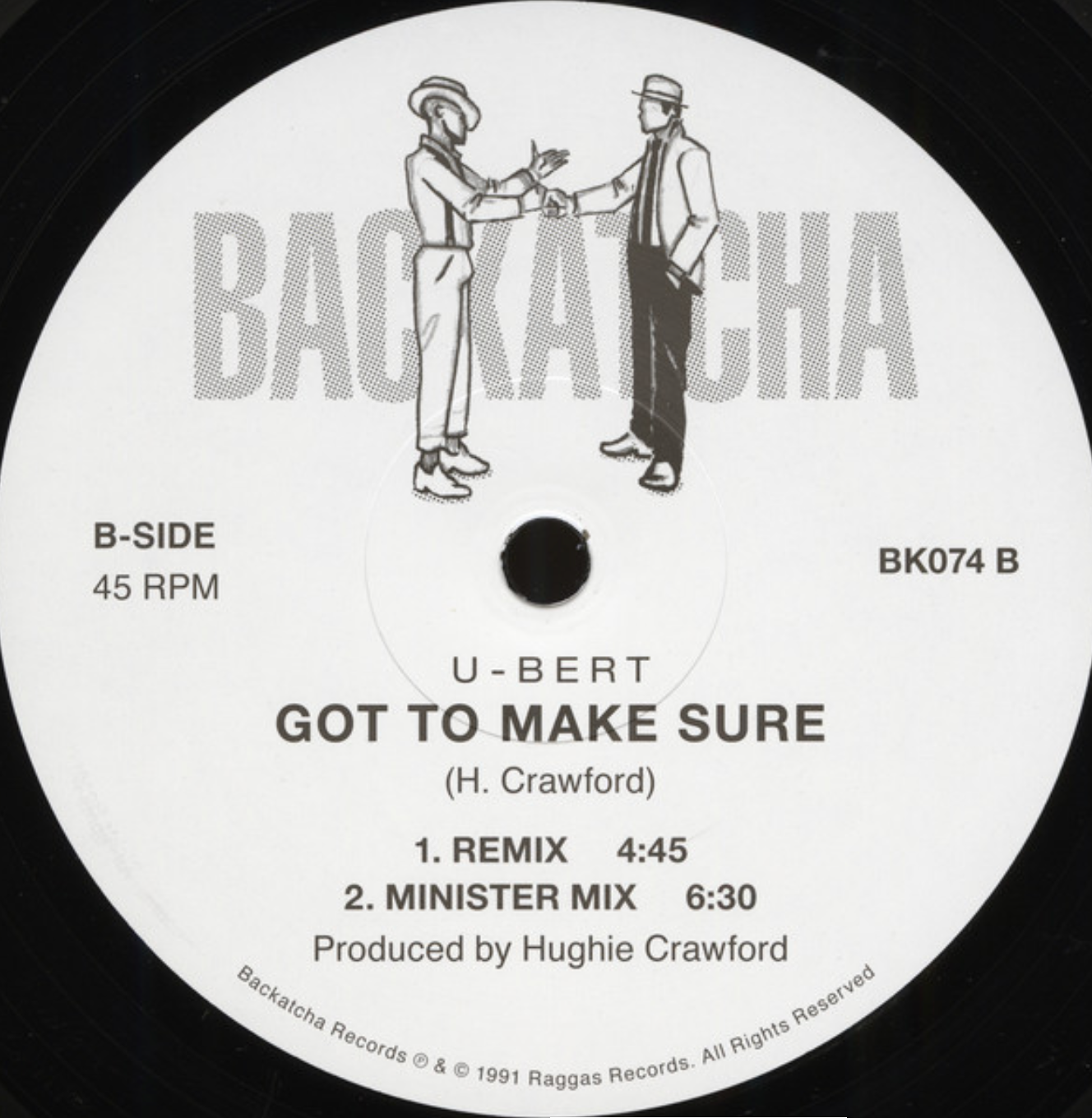 U-Bert - Got To Make Sure | Backatcha Records (BK074) - 2