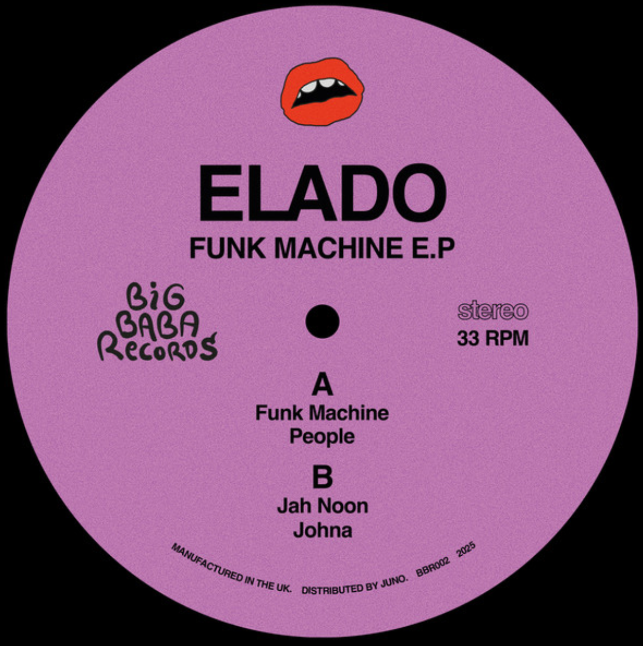 Elado - Funk Machine EP | Big Baba Records (BBR002)