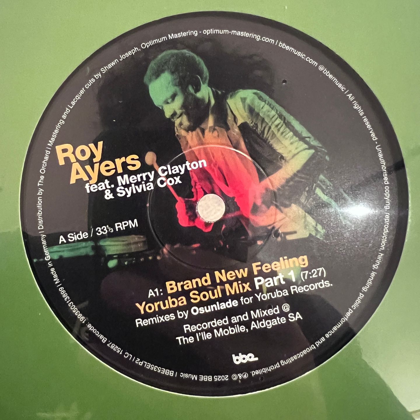 Roy Ayers Feat. Merry Clayton & Sylvia Cox - Brand New Feeling | BBE (BBE535ELP2) - main