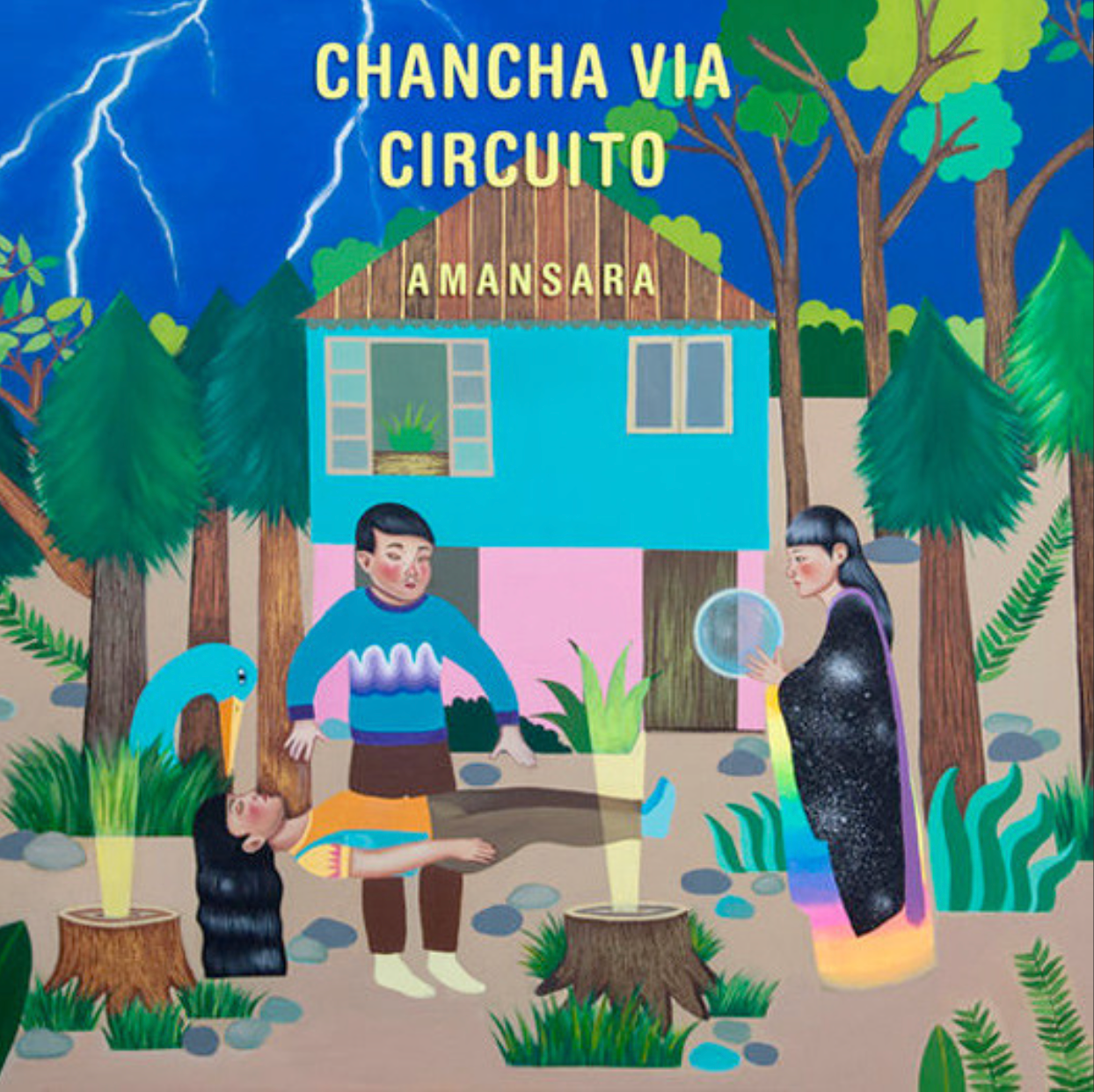 Chancha Vía Circuito - Amansara | Wonderwheel Recordings (WONDERLP-04) - main Chancha Vía Circuito - Amansara | Wonderwheel Recordings (WONDERLP-04) - main