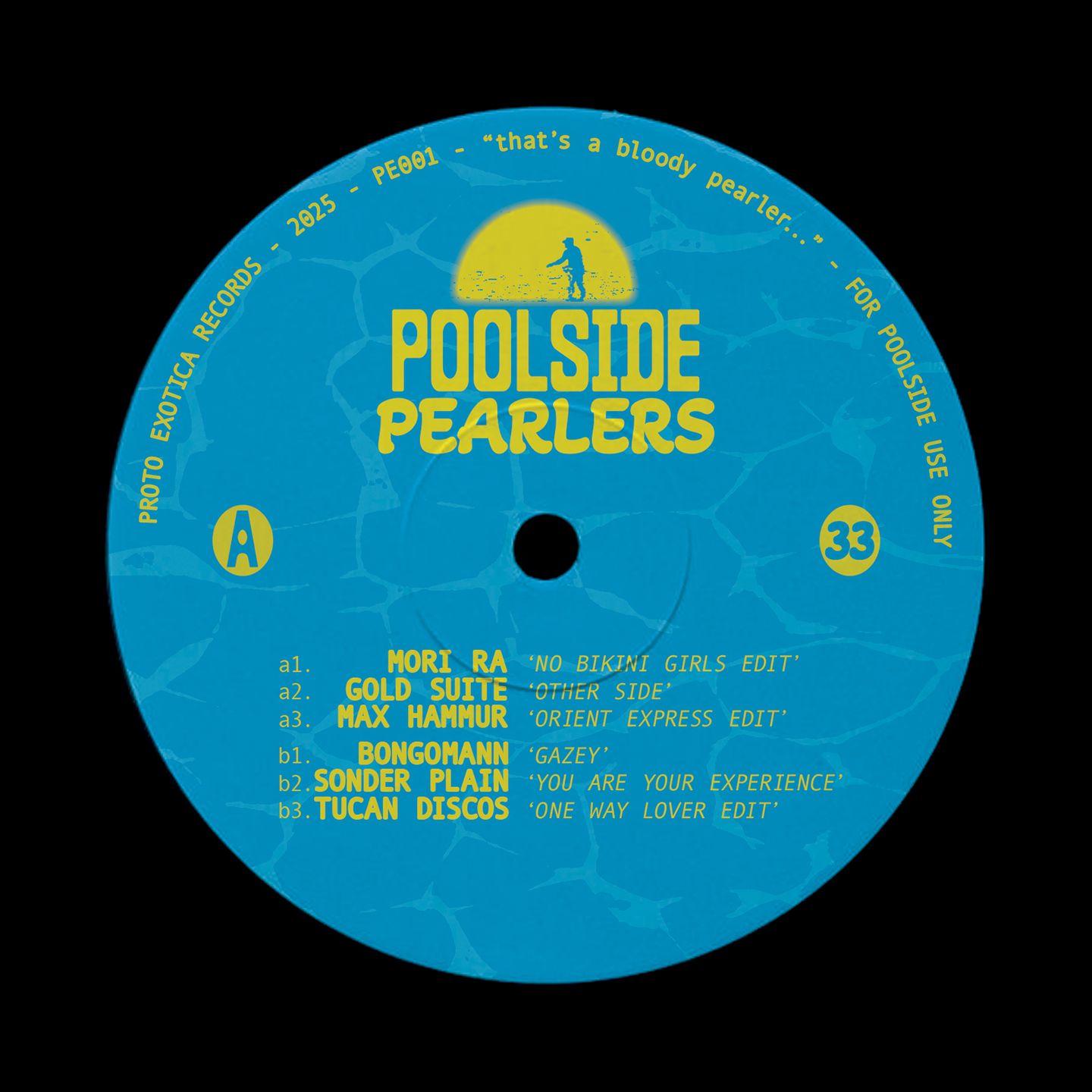 Mori-Ra  &  Sonder Plains  &  Tucan Discos  &  Bongomann  &  Max Hammur  &  Gold Suite - Poolside Pearlers | Proto Exotica (PE001)
