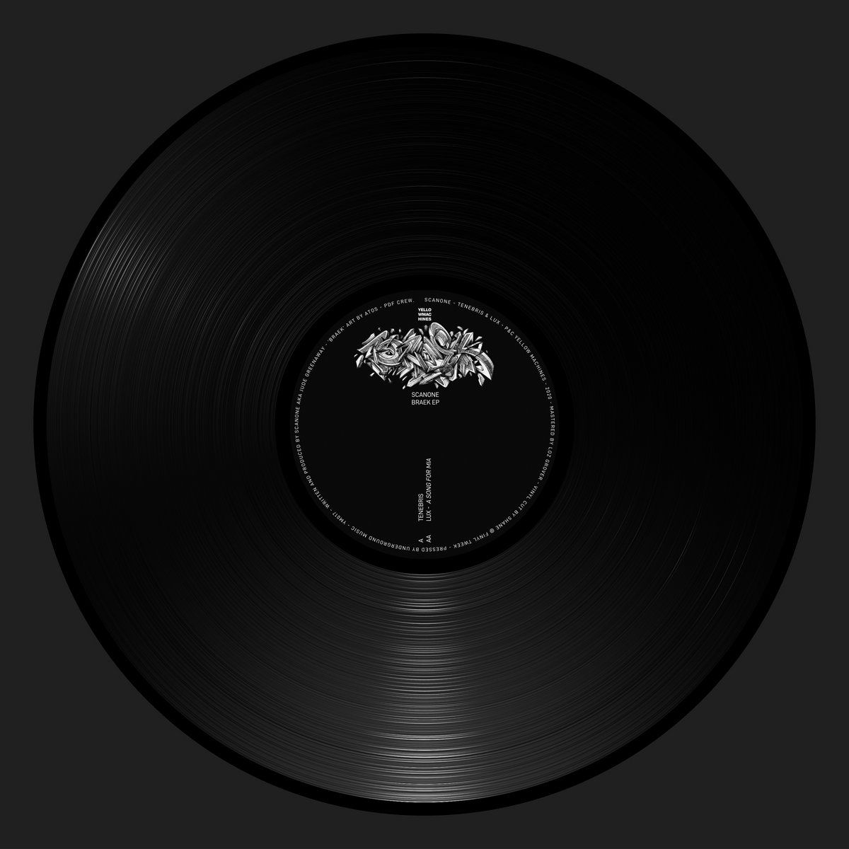 Scanone - Braek EP | Yellow Machines (YM017) - 3