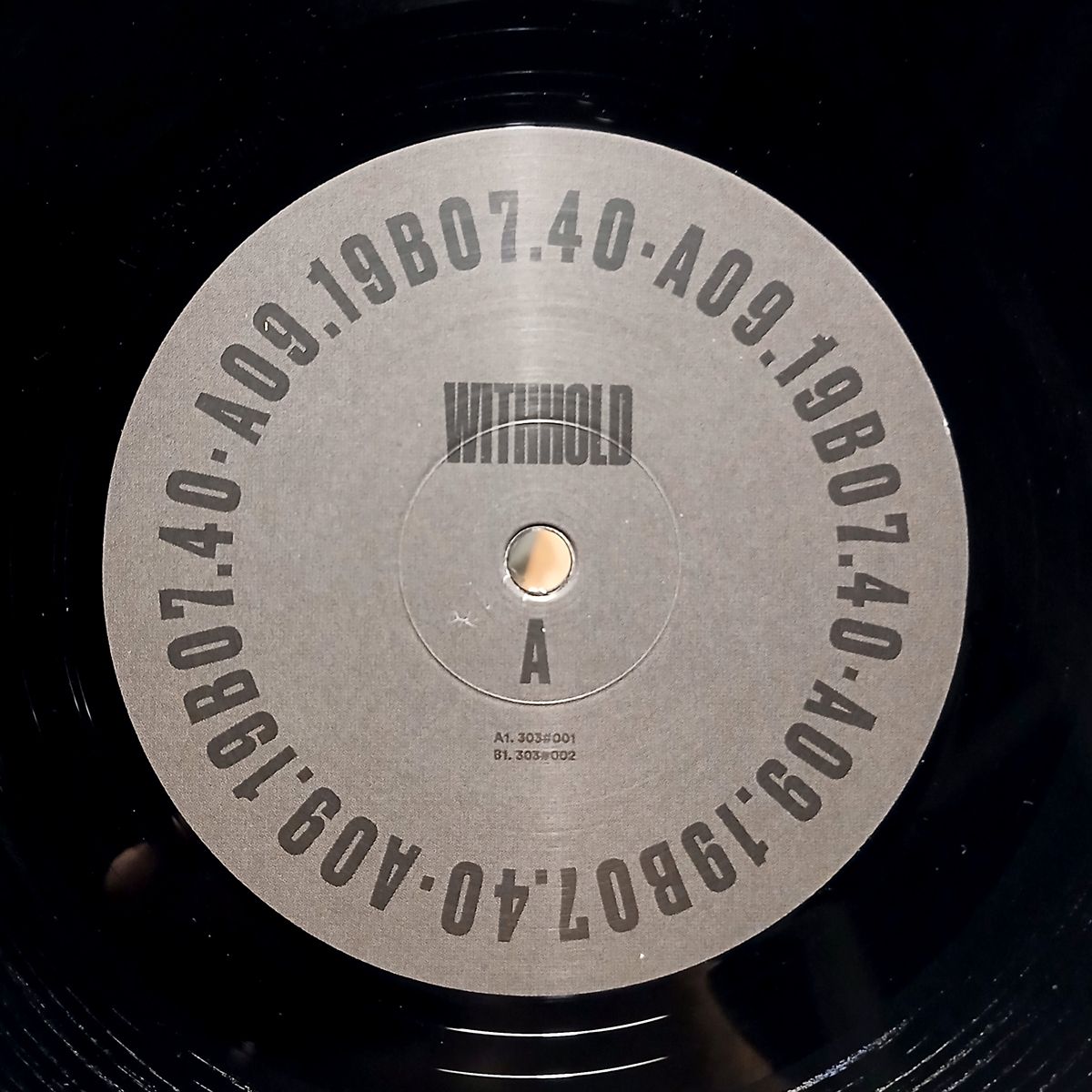 Unknown Artist - WH011 | Withhold (WITHHOLD011) Unknown Artist - WH011 | Withhold (WITHHOLD011)