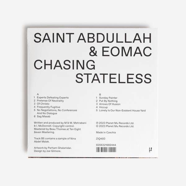 Saint Abdullah &  Eomac - Chasing Stateless | Planet Mu (ZIQ450) - 3 Saint Abdullah &  Eomac - Chasing Stateless | Planet Mu (ZIQ450) - 3