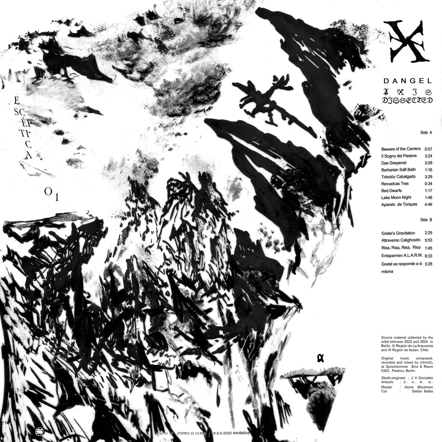 Dangel - Axis Dissected | escéptica (ESC-01LP) - 2