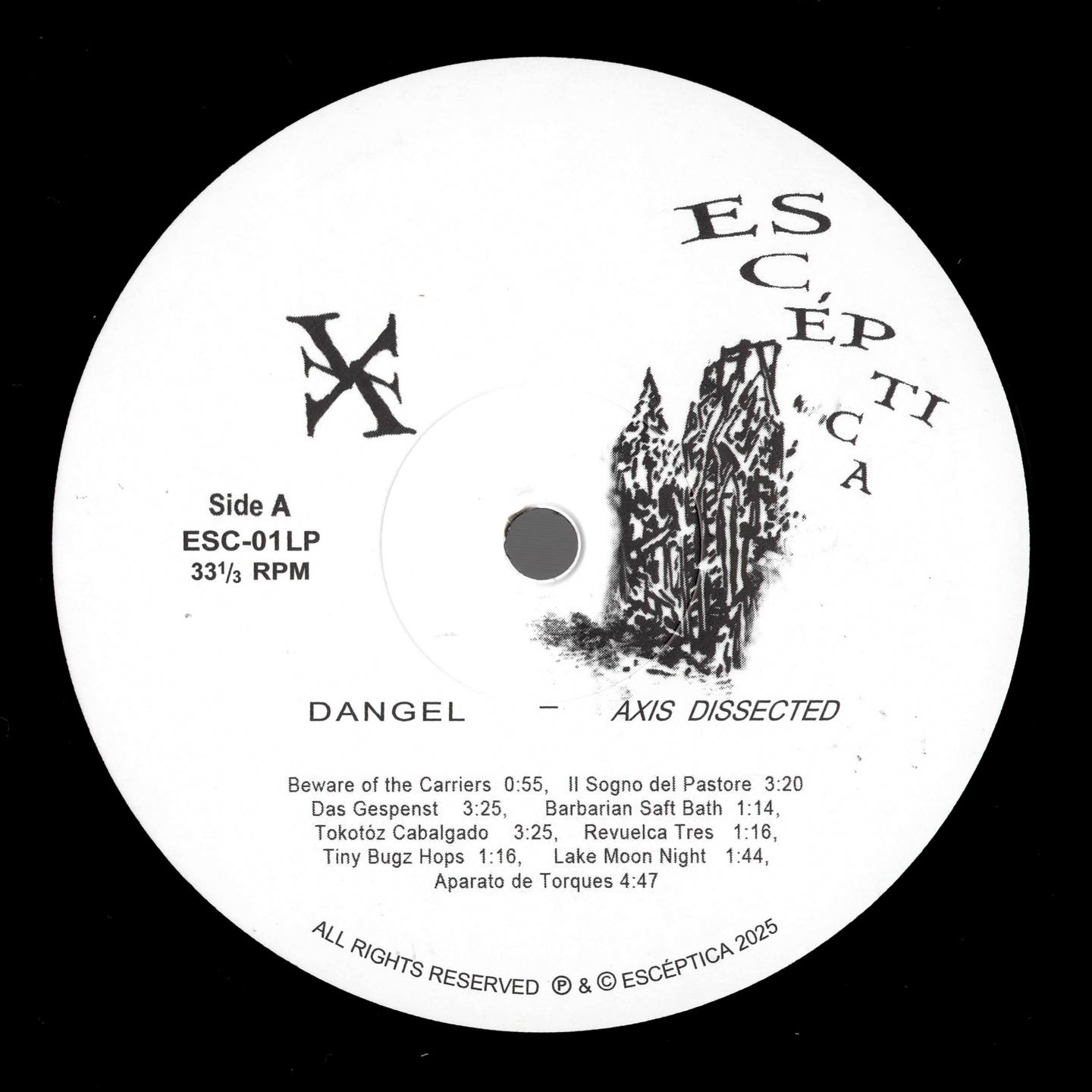 Dangel - Axis Dissected | escéptica (ESC-01LP) - 3