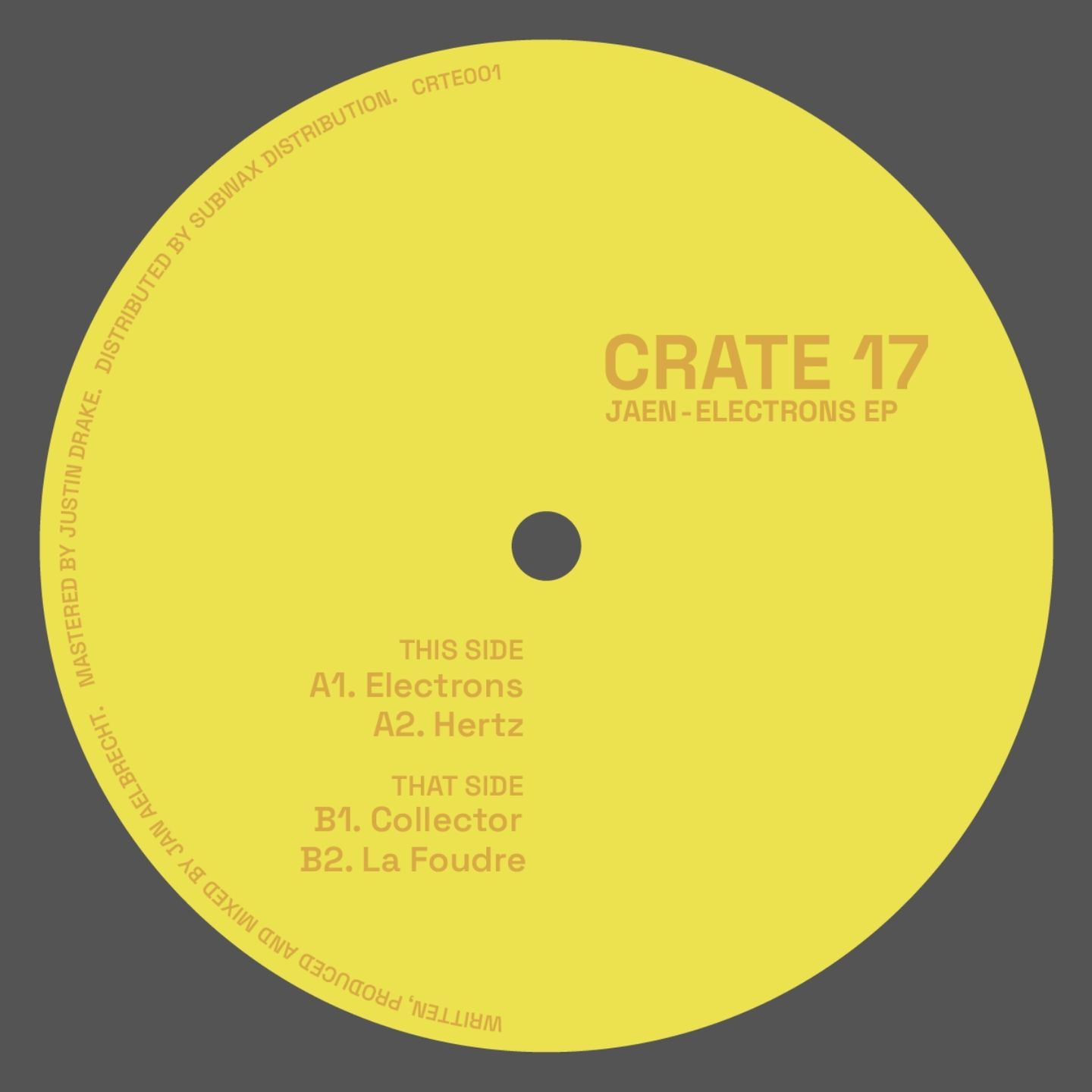 Jaen - Electrons EP | Crate 17 (CRTE001)