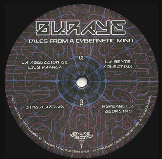 Buraye - Tales From A Cybernetic Mind EP | From The Void Above (FTVA07)