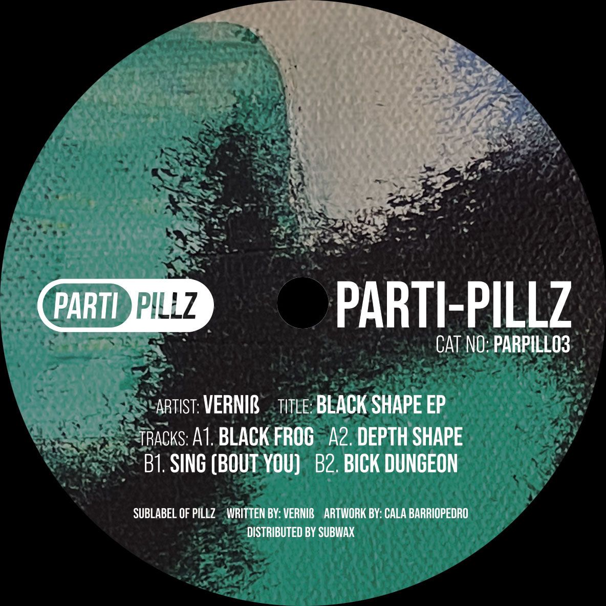 Verniß - Black Shape EP | Parti Pillz (PARPILL03)