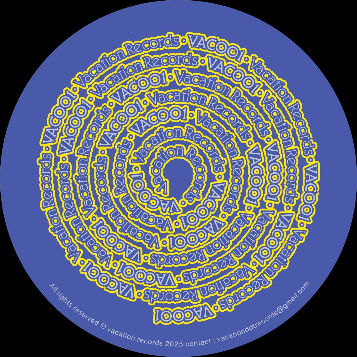 Angga  &  Jesse You - VAC001 | Vacation Records (VAC001) - 2