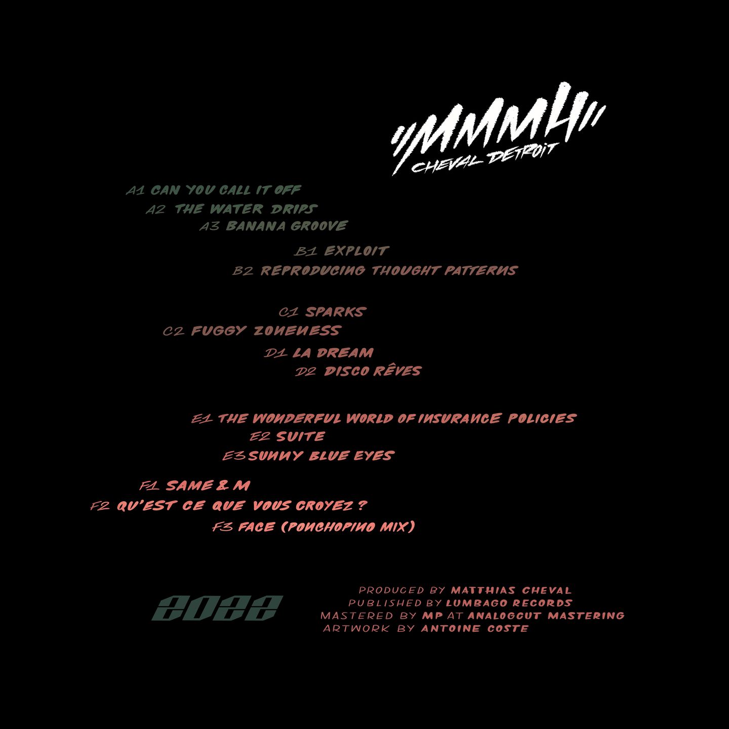 Mmmh - Cheval Detroit LP | Lumbago (LMBG12) - 2