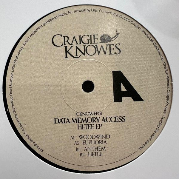 Data Memory Access - Hi-Tee EP | Craigie Knowes (CKNOWEP51)