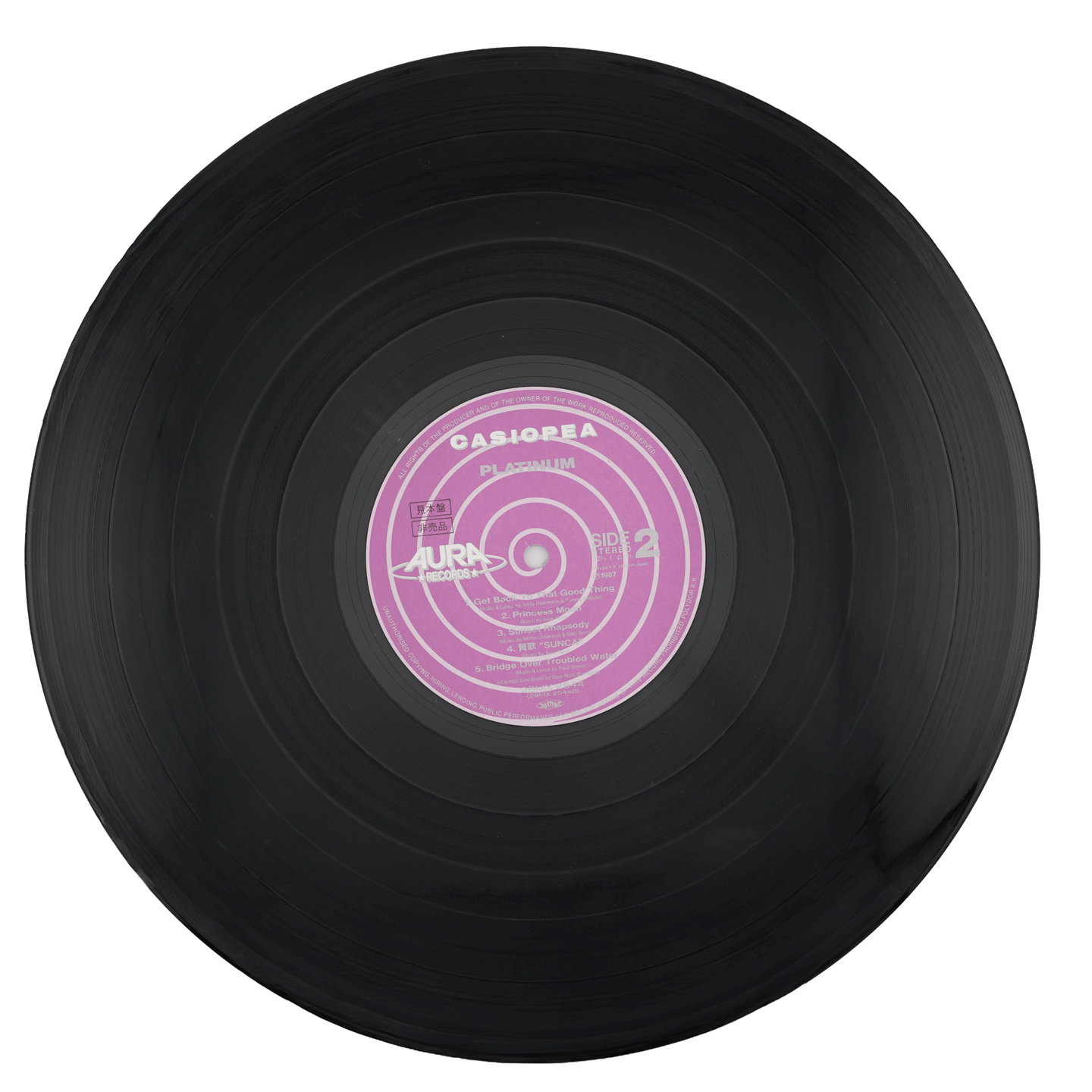 Casiopea - Platinum | Aura Records (28MX-2544) - 6