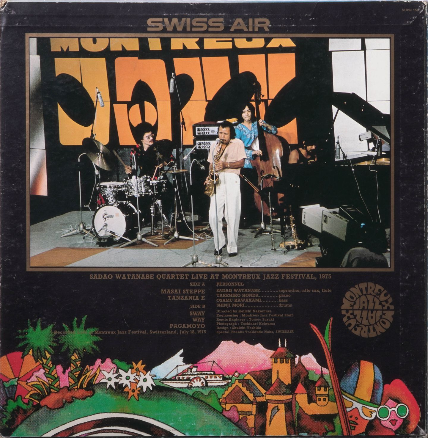 Sadao Watanabe - Swiss Air | CBS/Sony (SOPN-159) - 2