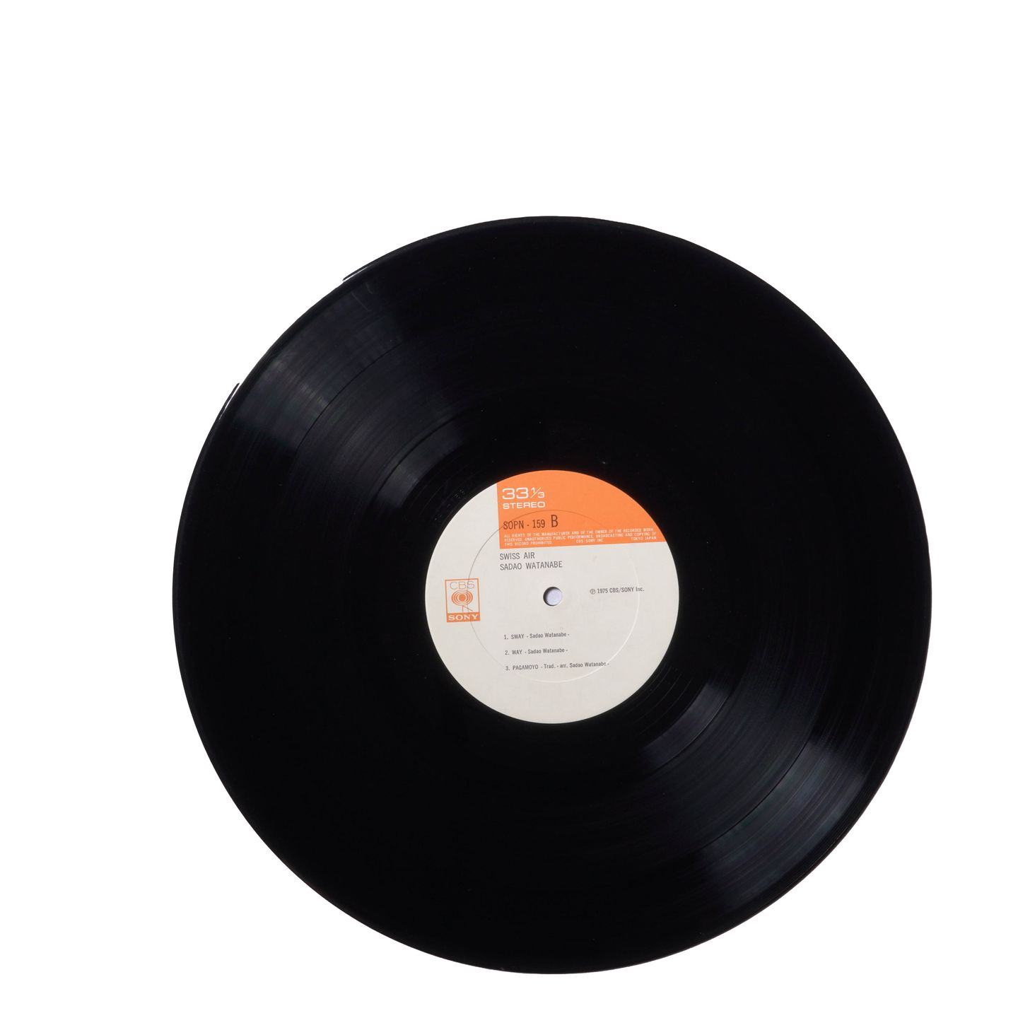 Sadao Watanabe - Swiss Air | CBS/Sony (SOPN-159) - 5