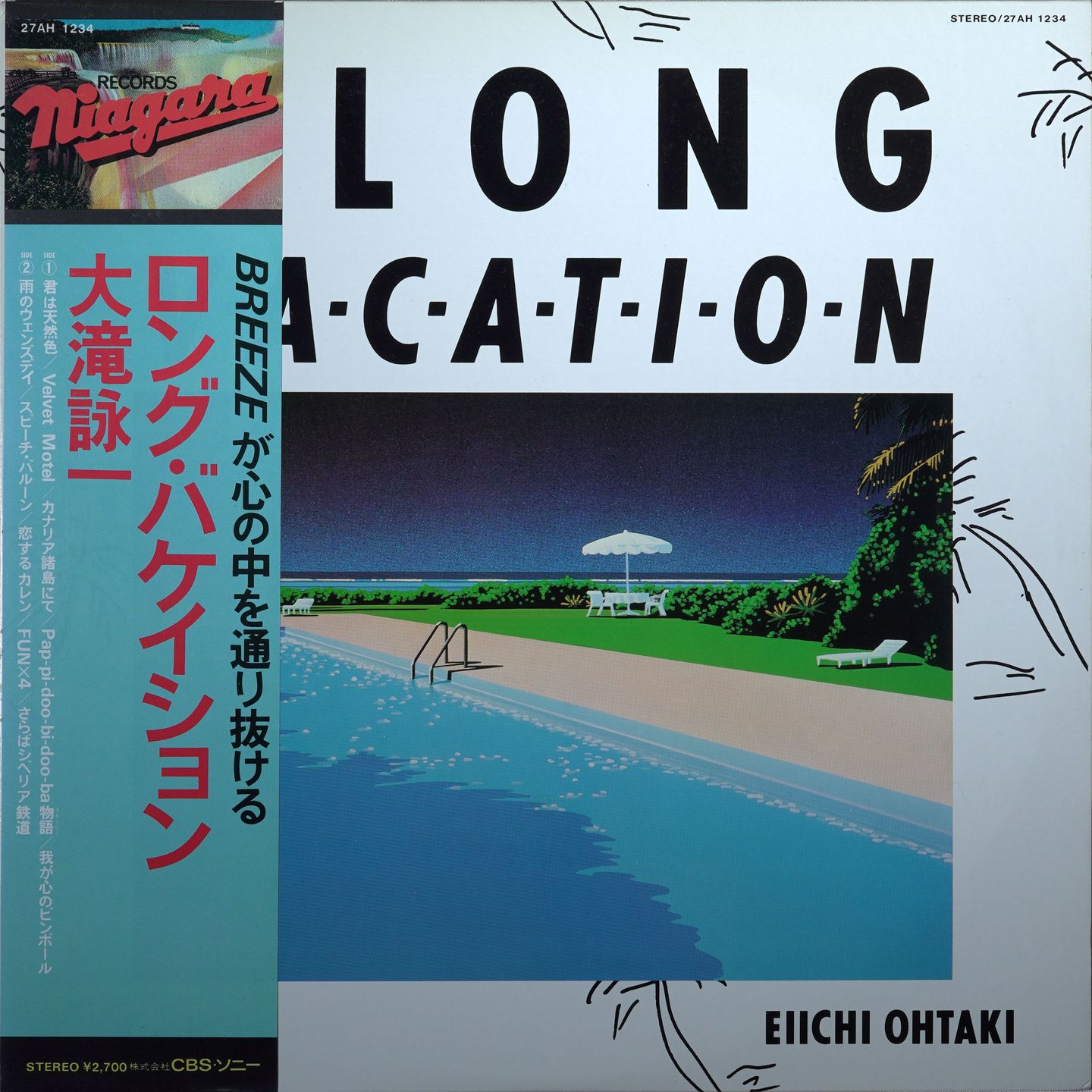 Eiichi Ohtaki - A Long Vacation | Niagara Records (27AH 1234)