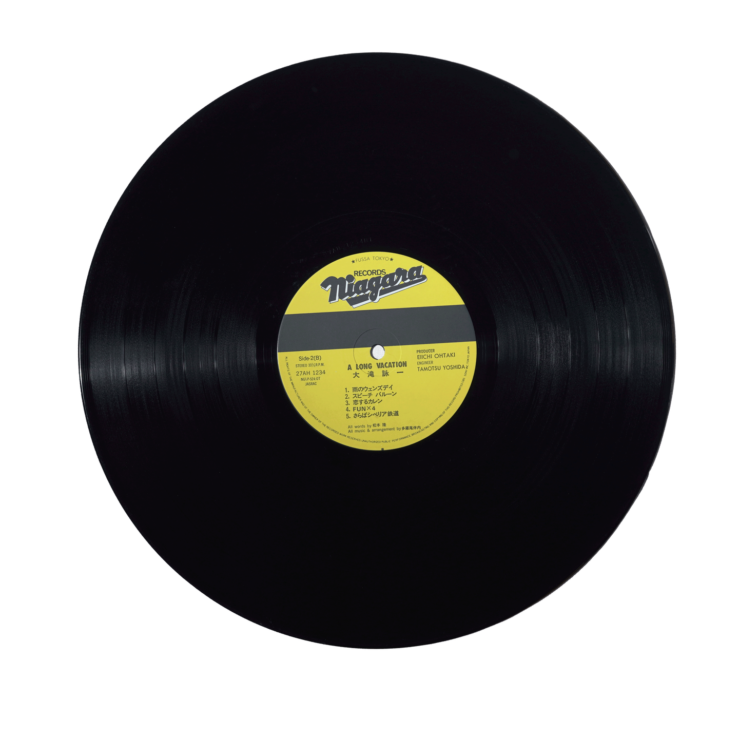 Eiichi Ohtaki - A Long Vacation | Niagara Records (27AH 1234) - 6