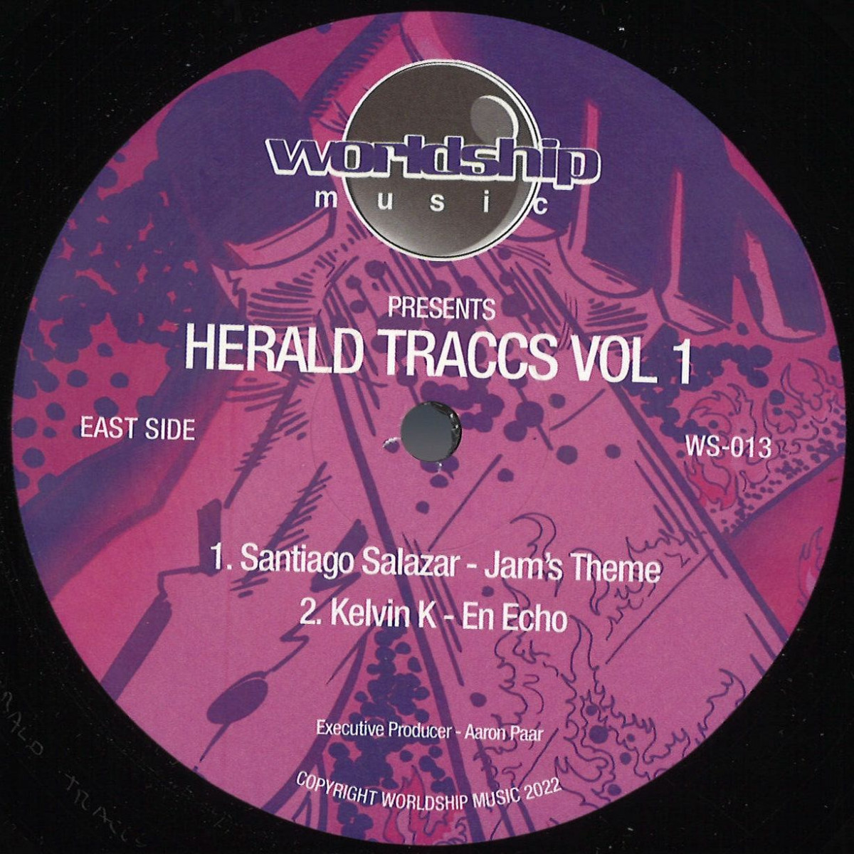 Various - Herald Traccs Vol.1 EP | WORLDSHIP MUSIC (WS-013) - main