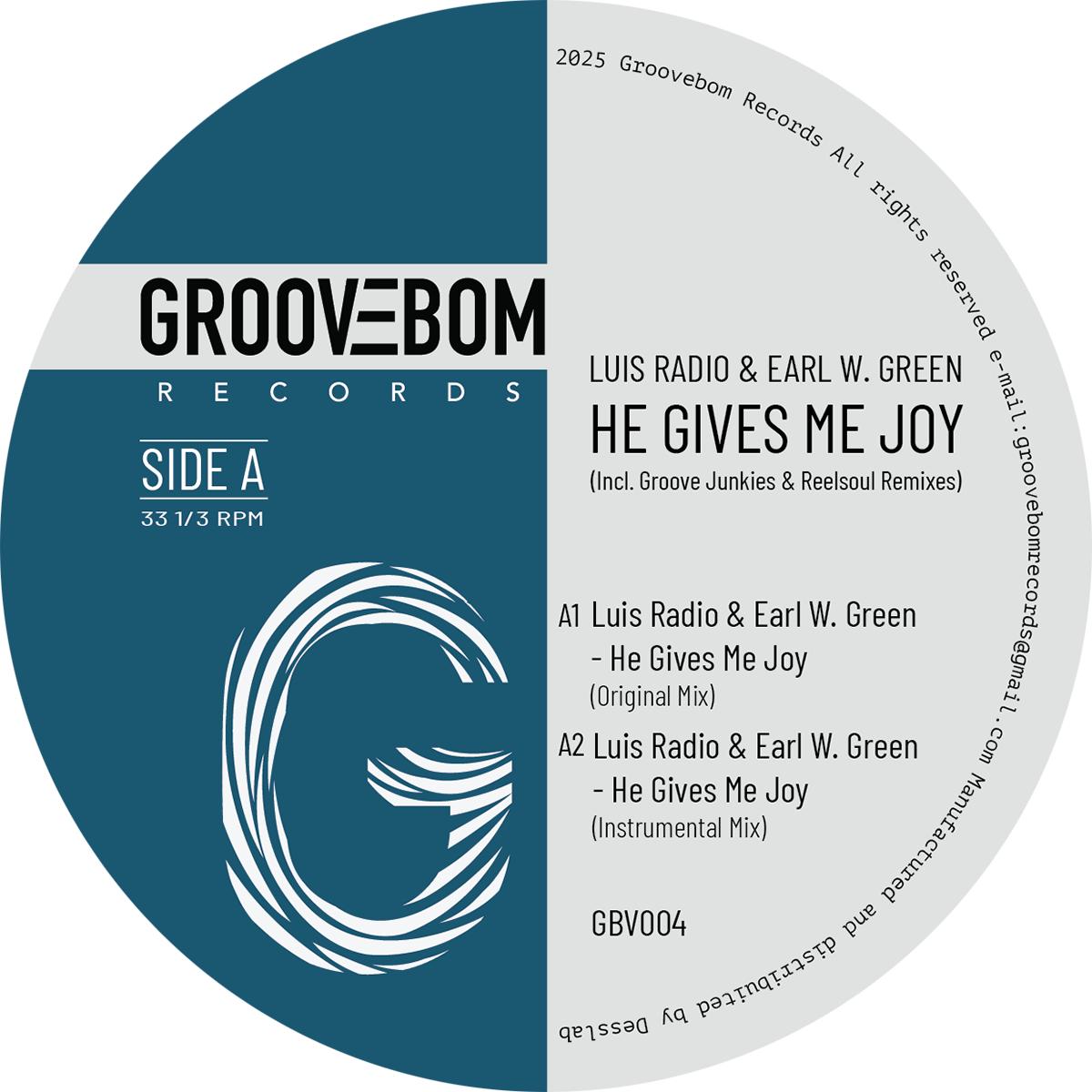 Luis Radio - He Gives Me Joy | Groovebom Records (GBV004) - main