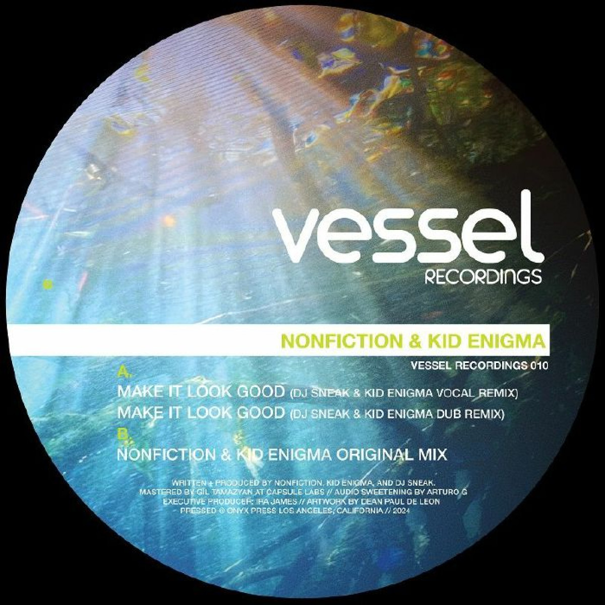 Nonfiction - Make It Look Good | VESSEL RECORDINGS (VESSELRECORDINGS010) - main