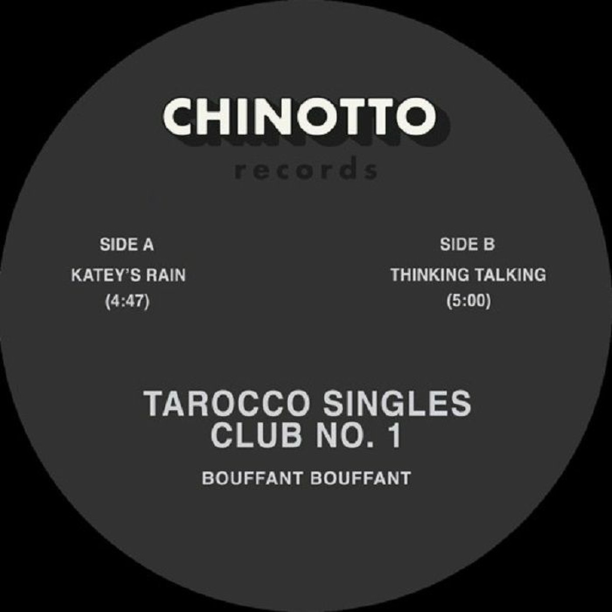 Bouffant Bouffant - Tarocco Singles Club #1 | Chinotto Germany (CH8005) - main