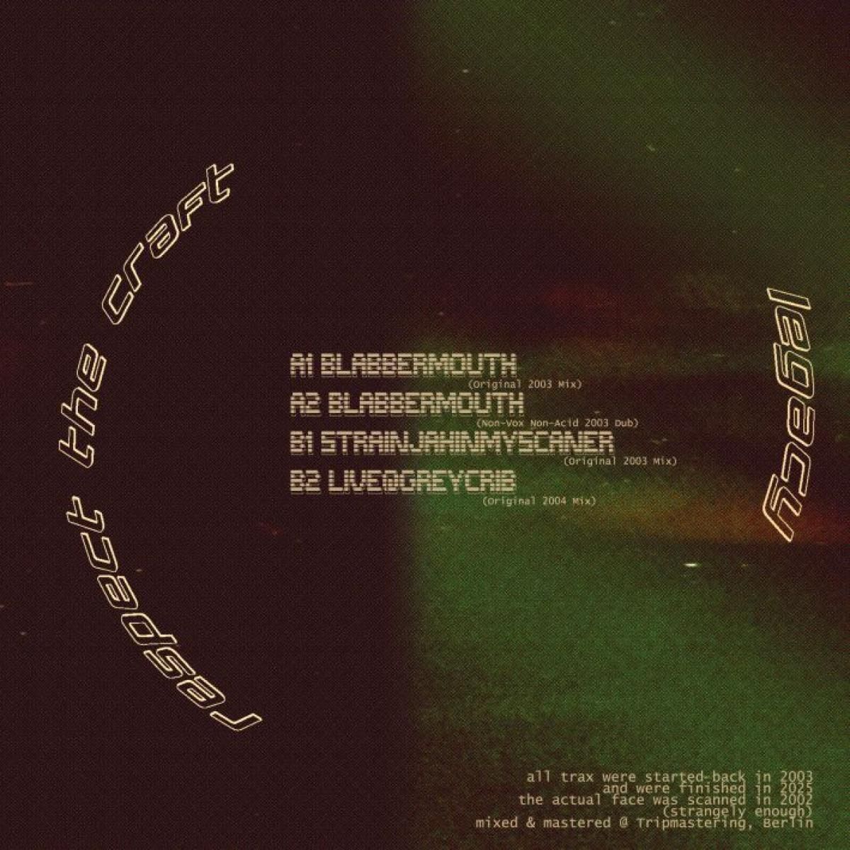 Tripmastaz - Strainjah From My Scanner | Respect The Craft. Legacy (RTC.LEGACY90) - 2