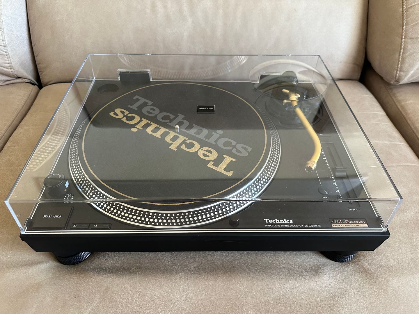 Technics - Technics SL-1200 M7L Black (50th Anniversary) - 2