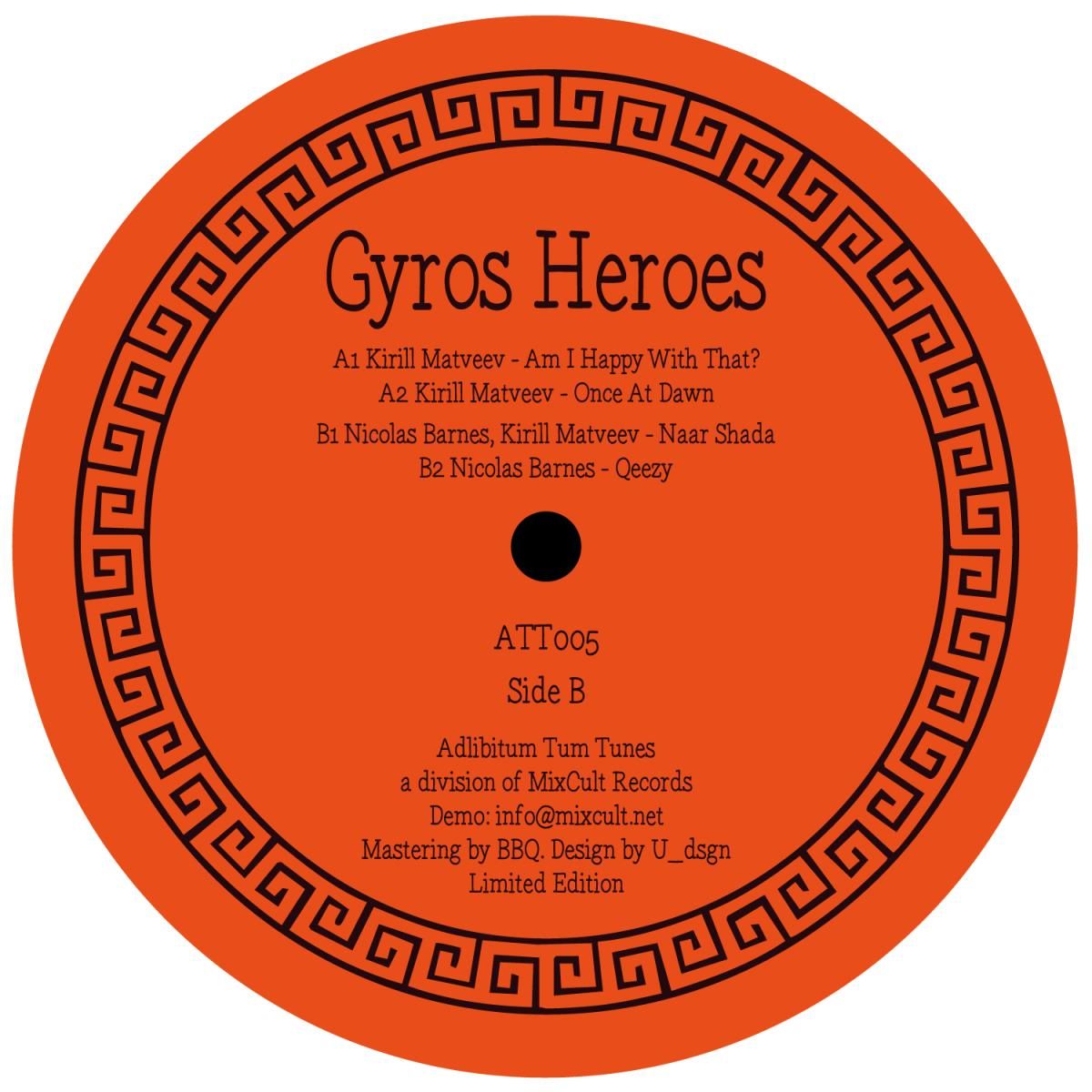 Various - Gyros Heroes | Adlibitum (ATT005) - 2