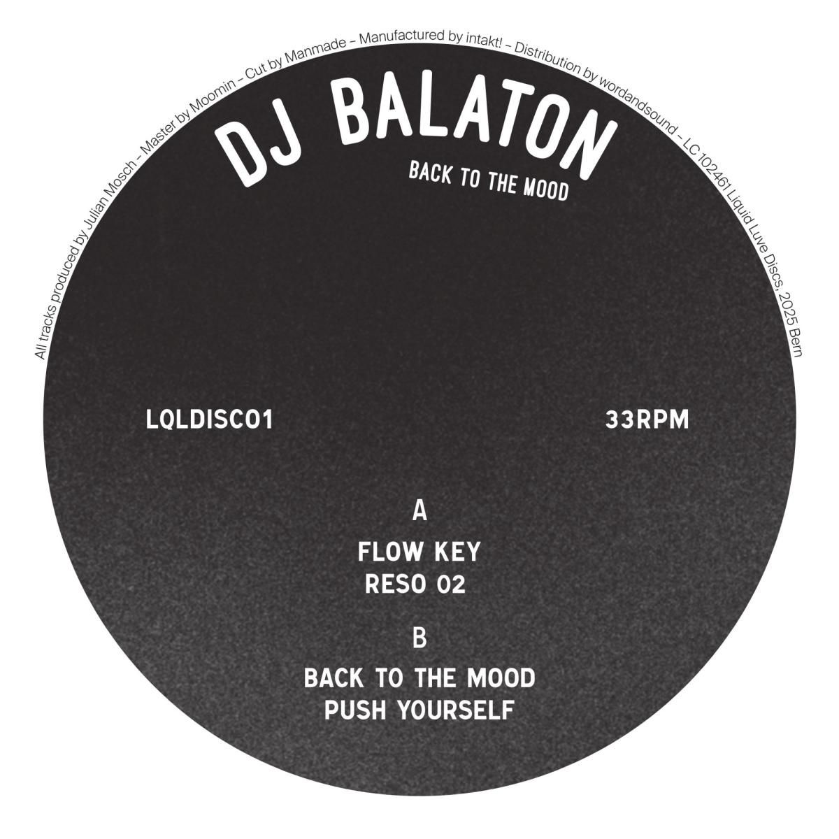 DJ Balaton - Back to the Mood | Liquid Luve Discs (LQLDISC01) - 2