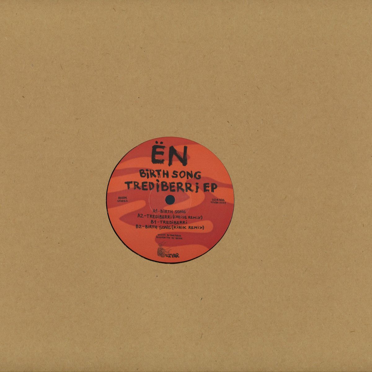 ЁN - Birth Song Trediberri EP | Uzvar (UZVAR006) - 2