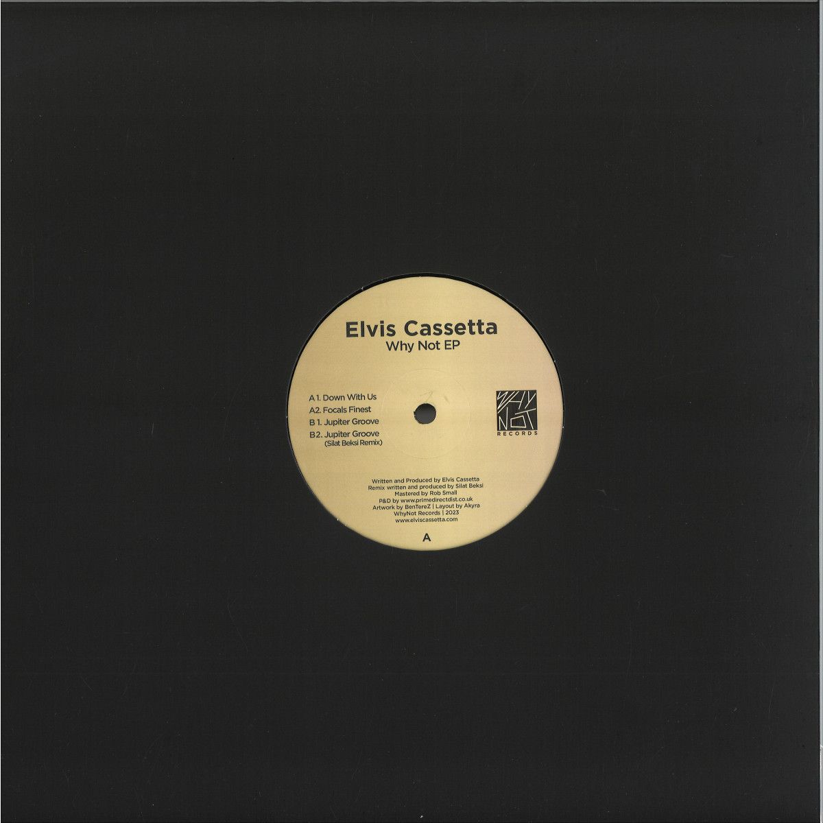 Elvis Cassetta - Why Not EP | WhyNot Records (WHYNOT001) - 2 Elvis Cassetta - Why Not EP | WhyNot Records (WHYNOT001) - 2