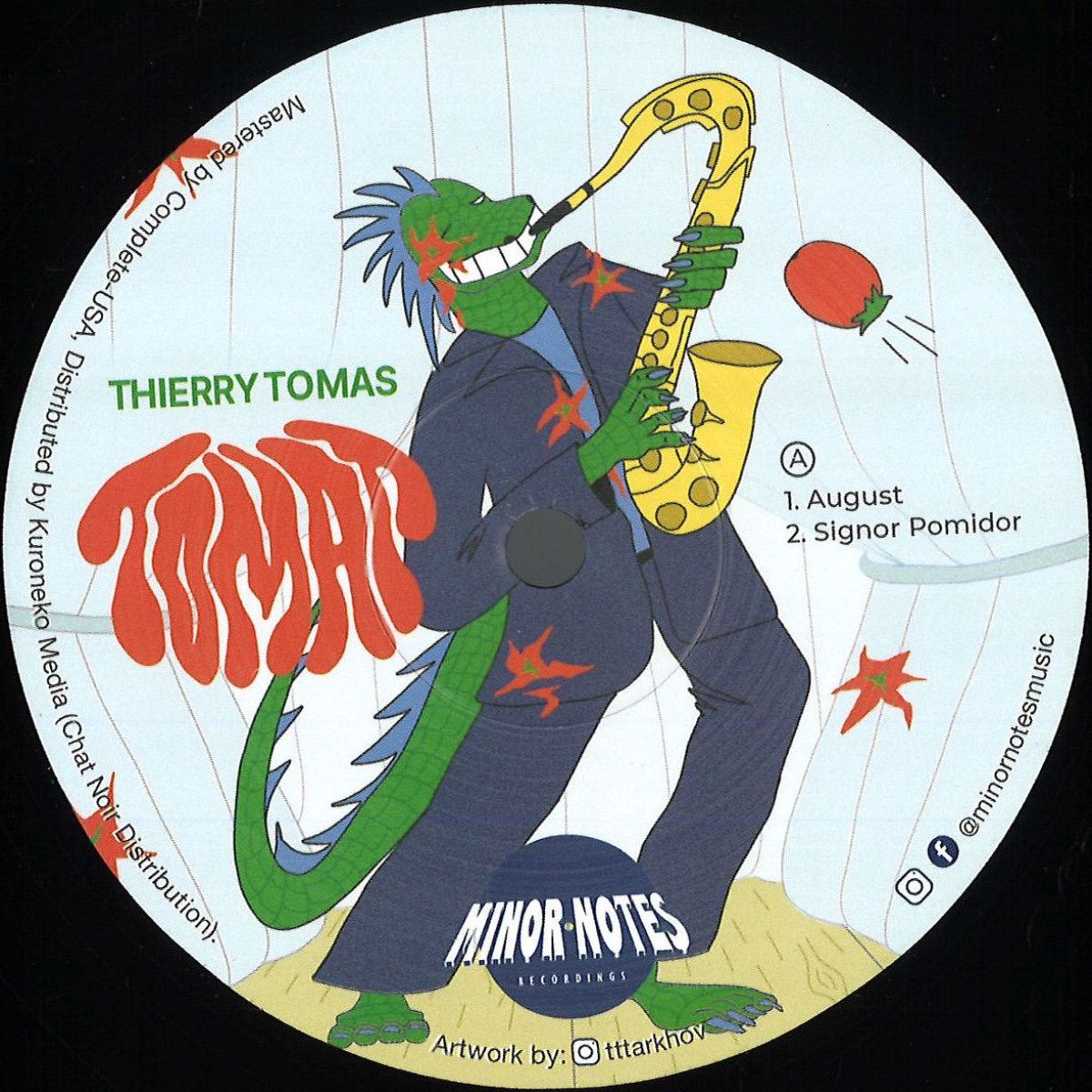 Thierry Tomas - Tomat | Minor Notes Recordings (MNRV009)