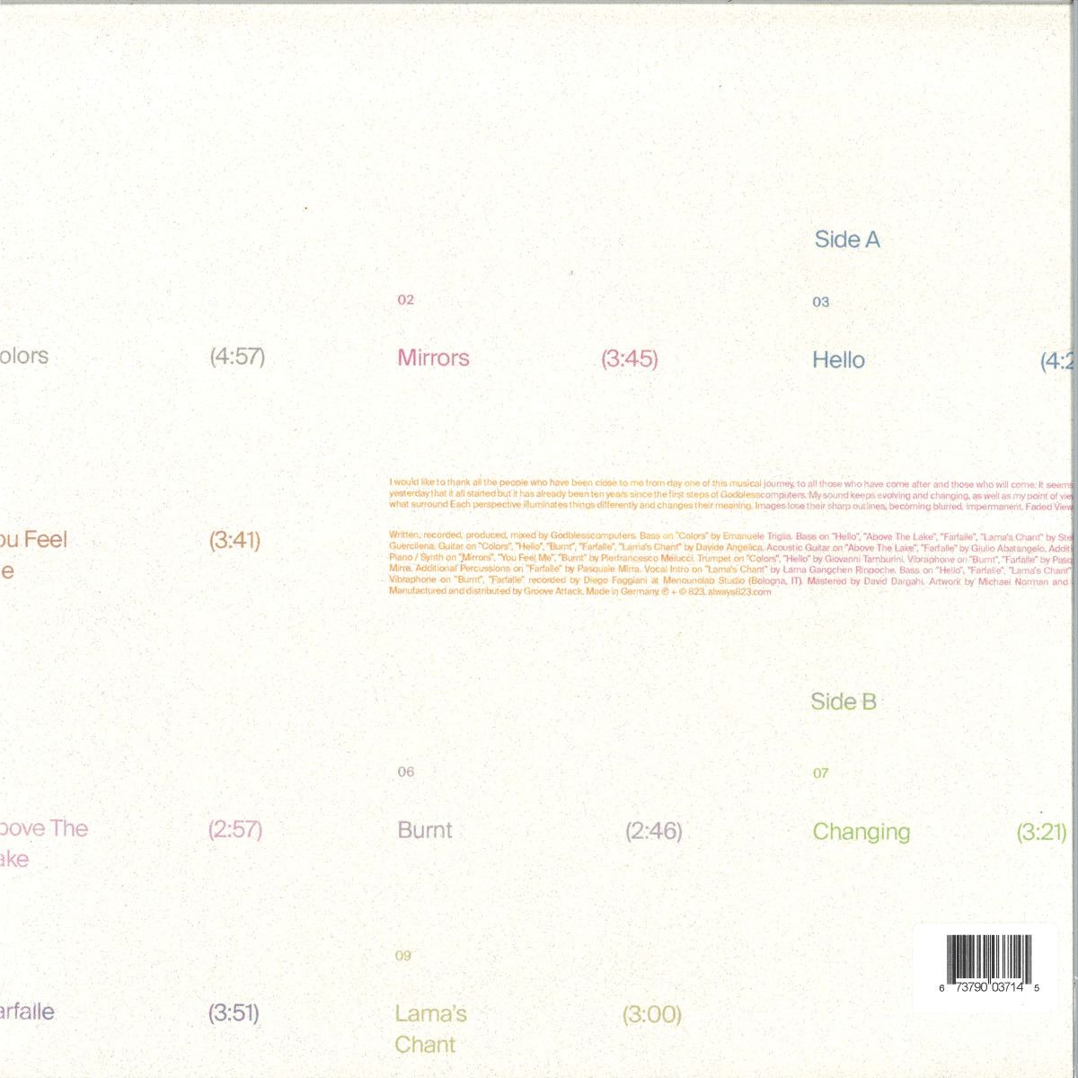 Godblesscomputers - Faded Views | 823 (823R008) - 2 Godblesscomputers - Faded Views | 823 (823R008) - 2