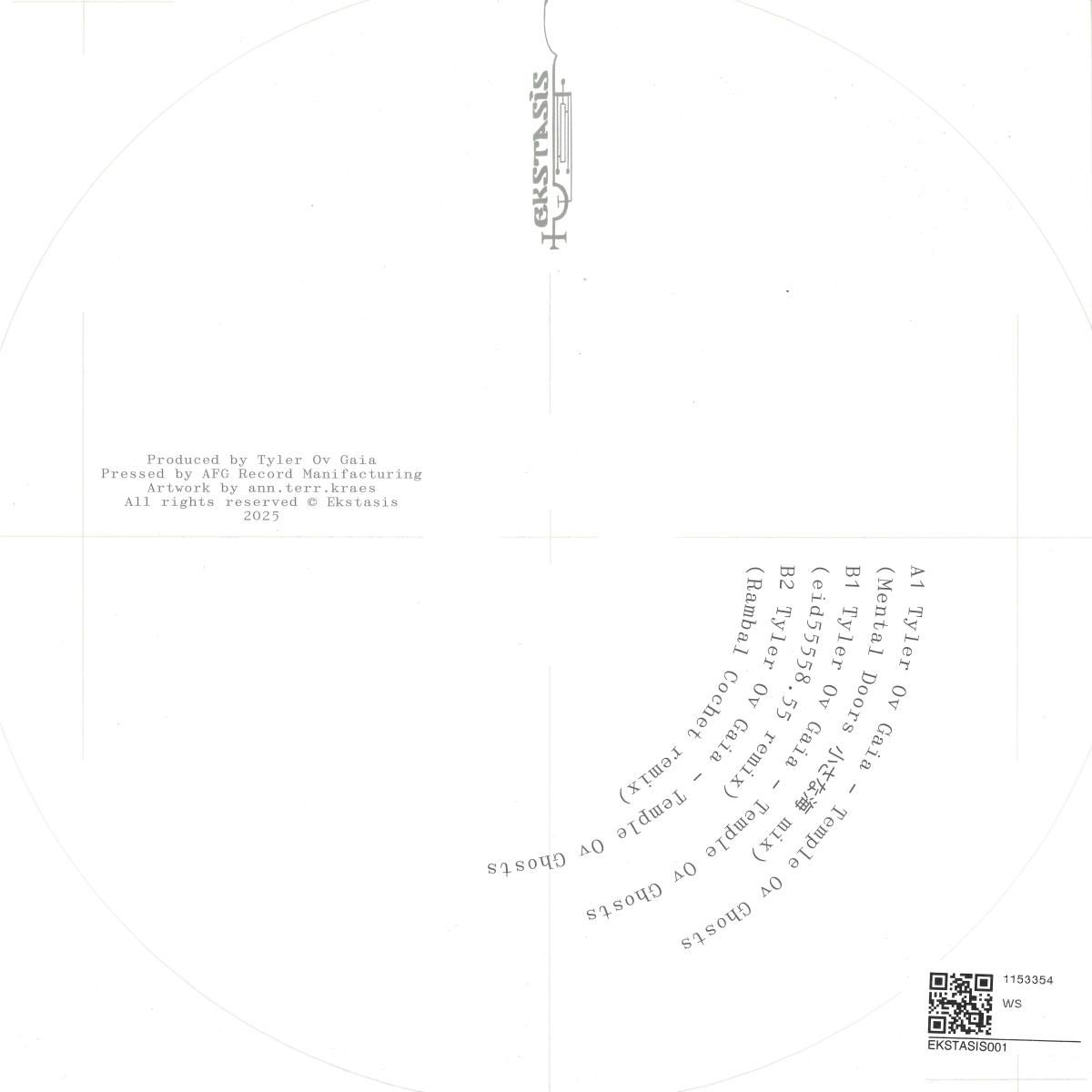 Tyler Ov Gaia - Themple Ov Ghosts | Ekstasis (EKSTASIS001) - 2