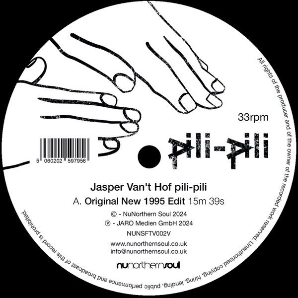 Jasper Van't Hof - Pili-Pili | NuNorthernSoul (NUNSFTV002V) Jasper Van't Hof - Pili-Pili | NuNorthernSoul (NUNSFTV002V)