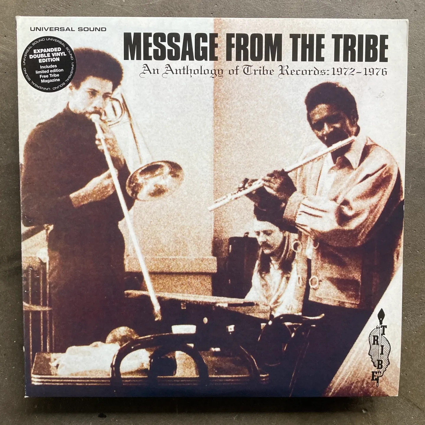 Various - Message From The Tribe (An Anthology Of Tribe Records: 1972-1976) | Universal Sound (US LP5)