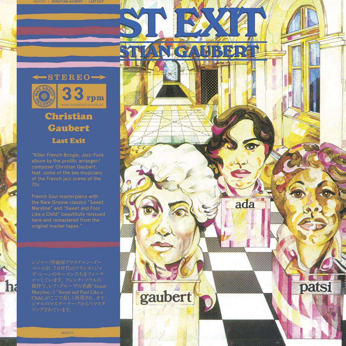 Christian Gaubert - Last Exit | Mad About Records (MAR079) - main Christian Gaubert - Last Exit | Mad About Records (MAR079) - main