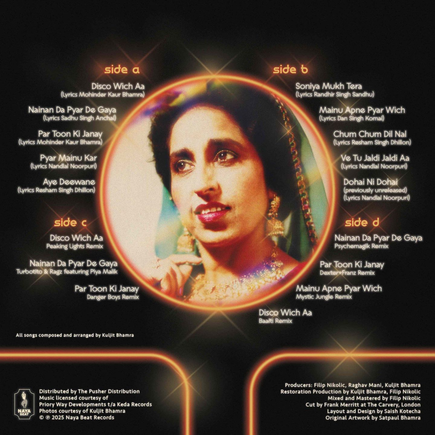 Mohinder Kaur Bhamra - Punjabi Disco | Naya Beat Records (Naya - 009LP) - 2