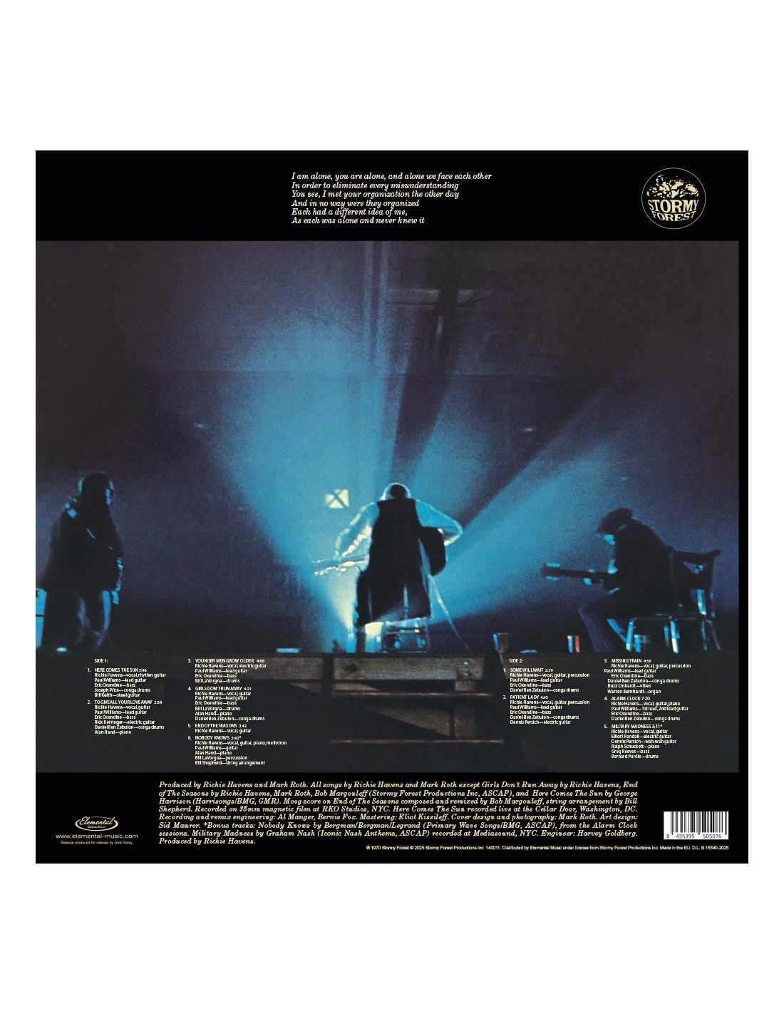 Richie Havens - Alarm Clock | Elemental Music (140011) - 4