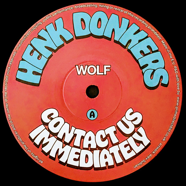 Henk Donkers - Contact Us Immediately | Wolf Music Recordings (WOLFEP069)