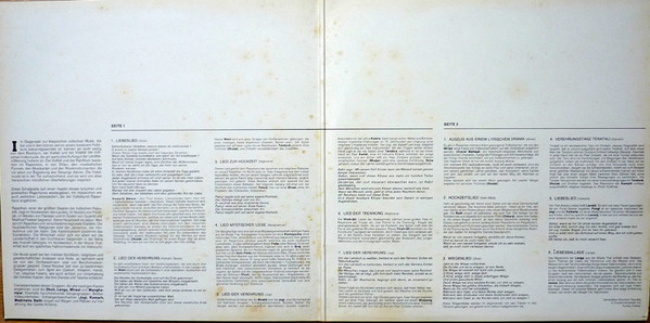 Various - Indien - Liebes - Und Verehrungslieder Aus Rajasthan | FSM (FSM 53 319) - 5 Various - Indien - Liebes - Und Verehrungslieder Aus Rajasthan | FSM (FSM 53 319) - 5