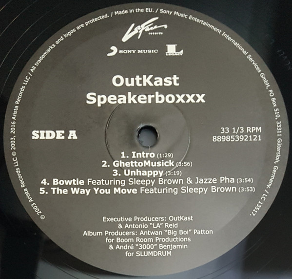 OutKast - Speakerboxxx / The Love Below | Arista (88985392121) - 5