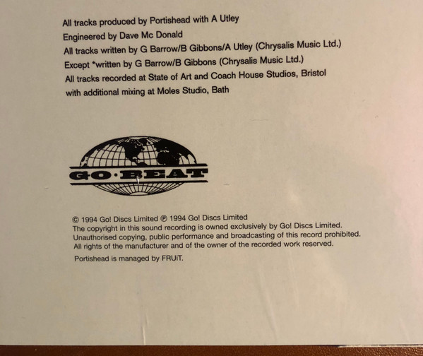 Portishead - Dummy | Go! Beat (828 522-1) - 13