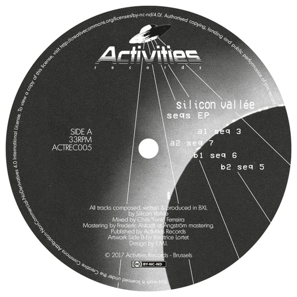 Silicon Vallée - Seqs | Activities Records (ACTREC005) Silicon Vallée - Seqs | Activities Records (ACTREC005)