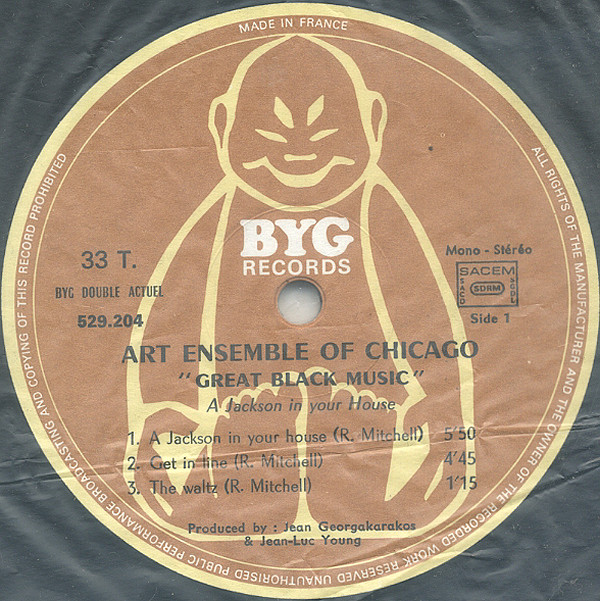 "Great Black Music" - A Jackson In Your House / Message To Our Folks