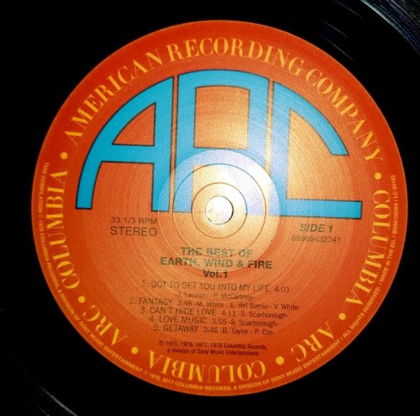 Earth, Wind & Fire - The Best Of Earth, Wind & Fire Vol. 1 | Legacy (88985432341) - 3